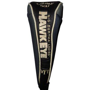 Callaway Golf Big Bertha Ladies Hawkeye VFT Fairway 7 Wood Headcover Black Blue